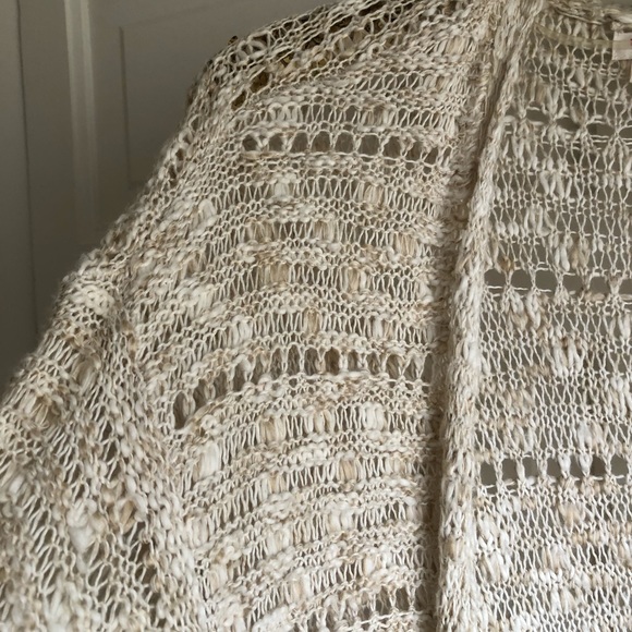 Chunky Summer Knit Duster Cardigan - Picture 2 of 2